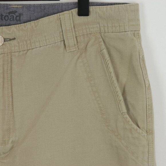 Horny Toad Free Range Men's Size 34x30 Tan Organic Cotton Casual Pants - Picture 8 of 10